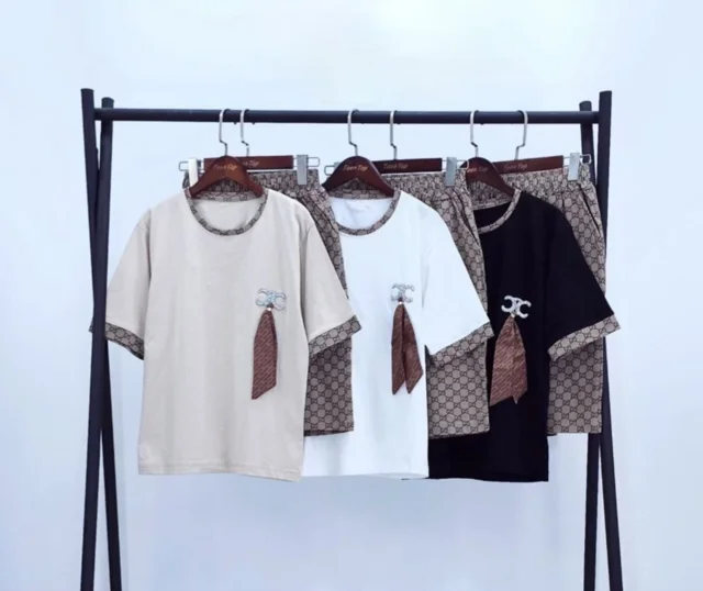 ست تيشرت شلوارك🤎